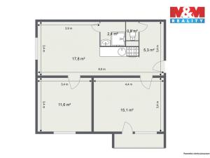 Prodej bytu 2+1, Nejdek, J. A. Gagarina, 55 m2