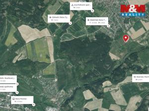 Prodej zahrady, Tymákov, 3911 m2