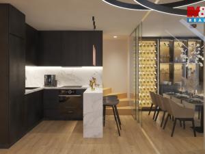 Prodej atypického bytu, Praha - Hlubočepy, Pod třešněmi, 166 m2