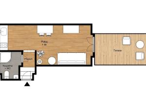 Prodej bytu 1+kk, Praha - Komořany, Nad teplárnou, 36 m2