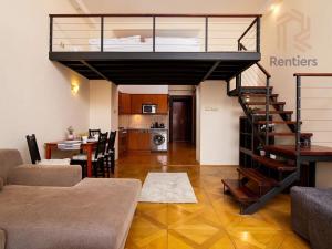 Pronájem bytu 1+kk, Praha - Smíchov, Na Valentince, 48 m2