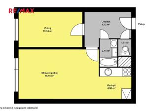 Prodej bytu 2+kk, Kolín, Za Baštou, 45 m2