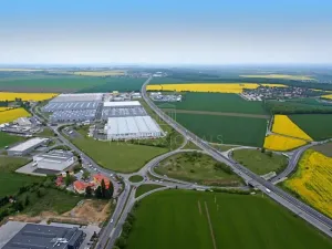 Pronájem skladu, Klecany, Parkerova, 960 m2