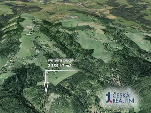 Prodej podílu lesa, Cotkytle, 2355 m2