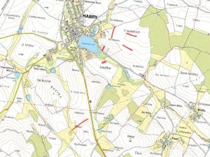 Prodej pole, Habry, 5235 m2