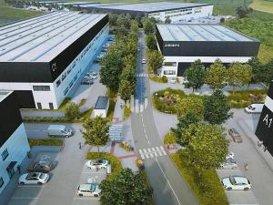 Pronájem skladu, Tuchoměřice, Podnikatelská, 3296 m2