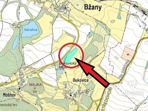 Prodej podílu pole, Bžany, 755 m2