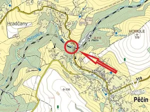 Prodej pole, Pěčín, 350 m2