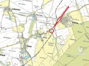 Prodej podílu pole, Osov, 804 m2