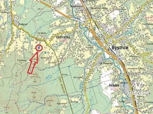 Prodej podílu lesa, Třinec, 982 m2