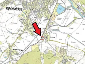 Prodej podílu pozemku pro bydlení, Kroměříž, 606 m2