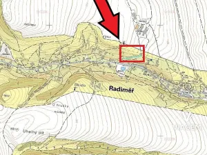Prodej podílu pozemku pro bydlení, Radiměř, 360 m2