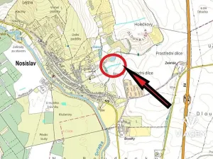Prodej podílu pole, Nosislav, 709 m2