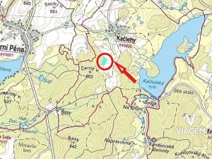 Prodej lesa, Kačlehy, 5447 m2