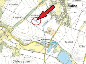 Prodej podílu pole, Sudice, 991 m2