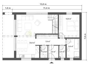Prodej rodinného domu, Veverské Knínice, 99 m2
