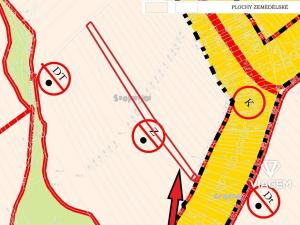 Prodej pole, Skoronice, 1182 m2