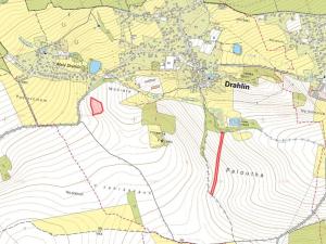 Prodej pole, Drahlín, 16173 m2