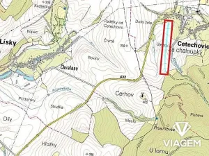 Prodej podílu pole, Cetechovice, 4266 m2