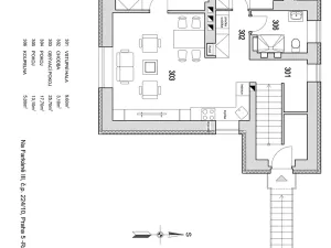 Prodej bytu 3+kk, Praha, Na Farkáně III, 80 m2