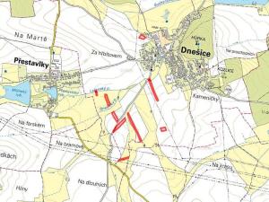 Prodej pole, Dnešice, 36083 m2