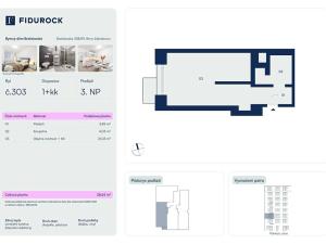 Prodej bytu 1+kk, Brno, Bratislavská, 32 m2