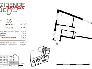Prodej bytu 2+kk, Praha - Hrdlořezy, Českobrodská, 57 m2