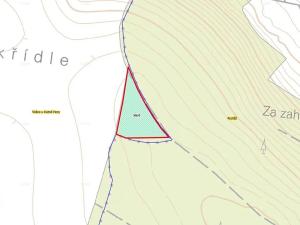 Prodej louky, Vidice, 7450 m2