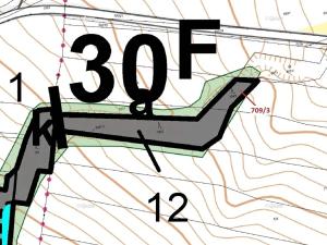 Dražba lesa, Osek, 301 m2
