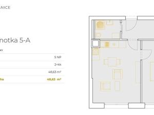Prodej bytu 2+kk, České Budějovice, K. Šatala, 48 m2