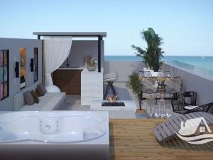 Prodej bytu 2+kk, Agios Amvrosios Keryneias, Kypr, 53 m2