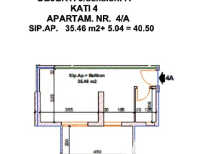Prodej bytu 1+kk, Drač, Albánie, 40 m2