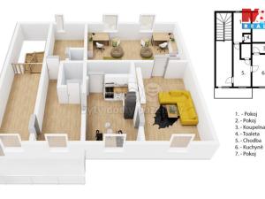 Prodej rodinného domu, Ohnišov, 110 m2