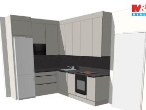 Pronájem bytu 1+kk, Brandýs nad Labem-Stará Boleslav - Brandýs nad Labem, Dřevčická, 41 m2