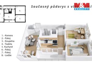 Prodej bytu 3+kk, Hradec Králové - Pražské Předměstí, Gebauerova, 53 m2