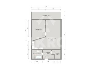 Prodej bytu 2+kk, Praha - Vokovice, Irská, 78 m2