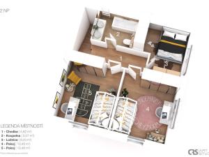 Prodej rodinného domu, Divišov, Na Malé Straně, 92 m2