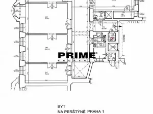 Pronájem bytu 4+1, Praha - Staré Město, Na Perštýně, 174 m2