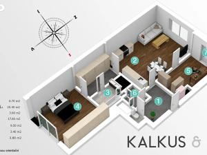 Pronájem bytu 3+1, Havlíčkův Brod, Smetanovo náměstí, 75 m2