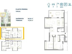 Prodej bytu 3+kk, San Pedro del Pinatar, Španělsko, 74 m2