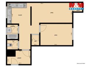 Prodej bytu 2+kk, Brno - Starý Lískovec, U Leskavy, 63 m2