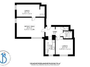 Prodej bytu 3+1, Praha - Troja, Svídnická, 72 m2