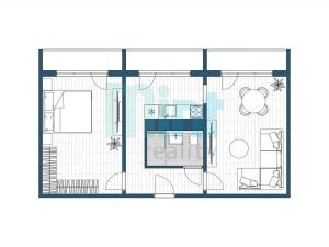 Prodej bytu 2+1, Ostrava, Gen. Sochora, 52 m2