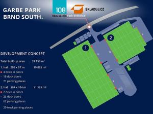 Pronájem skladu, Pohořelice, 6000 m2