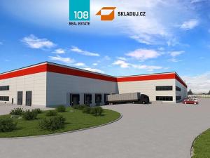 Pronájem skladu, Újezdeček, Hudcovská, 2500 m2