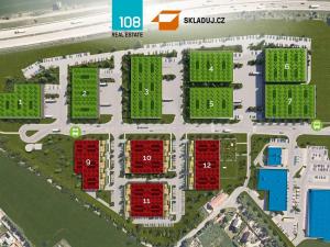 Pronájem skladu, Jinočany, 1200 m2