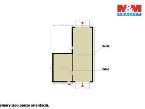 Pronájem skladu, Klatovy, K Letišti, 131 m2