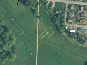 Dražba louky, Mirovice, 1251 m2