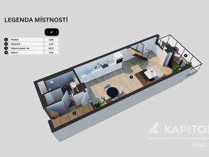 Prodej bytu 2+kk, Praha - Vysočany, Kolbenova, 77 m2