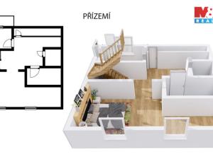 Prodej bytu 4+kk, Žacléř - Prkenný Důl, 90 m2